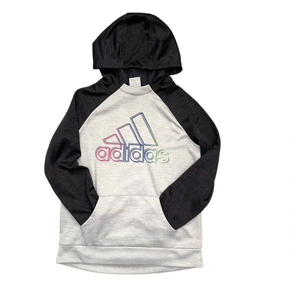 Adidas Girls Hoodie Size Large - Picture 1 of 5